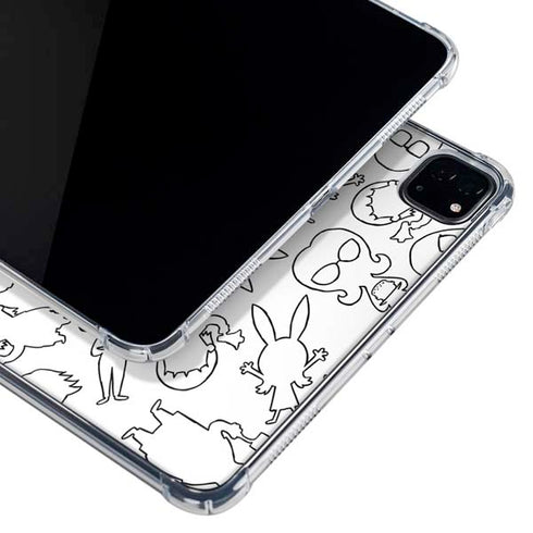 Bobs Burgers Tina Uhh iPad Pro 12.9in (2020) Clear Case